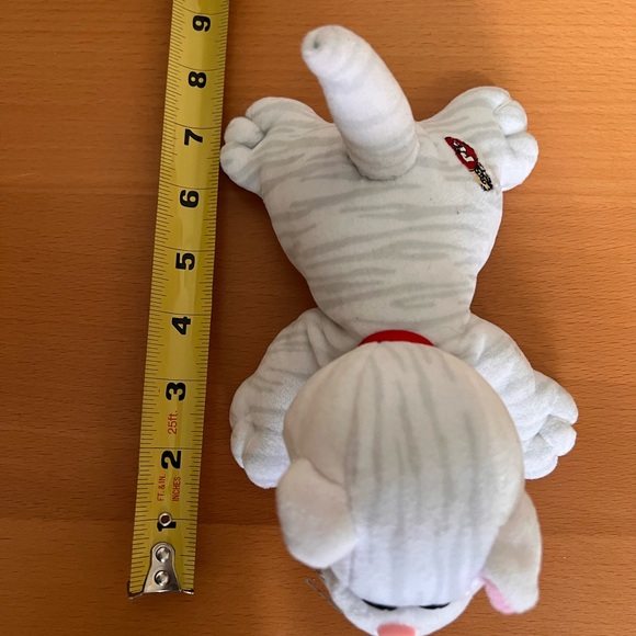 Tonka Pound Puppy White Cat Plush - Picture 2 of 9
